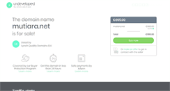 Desktop Screenshot of mutiara.net